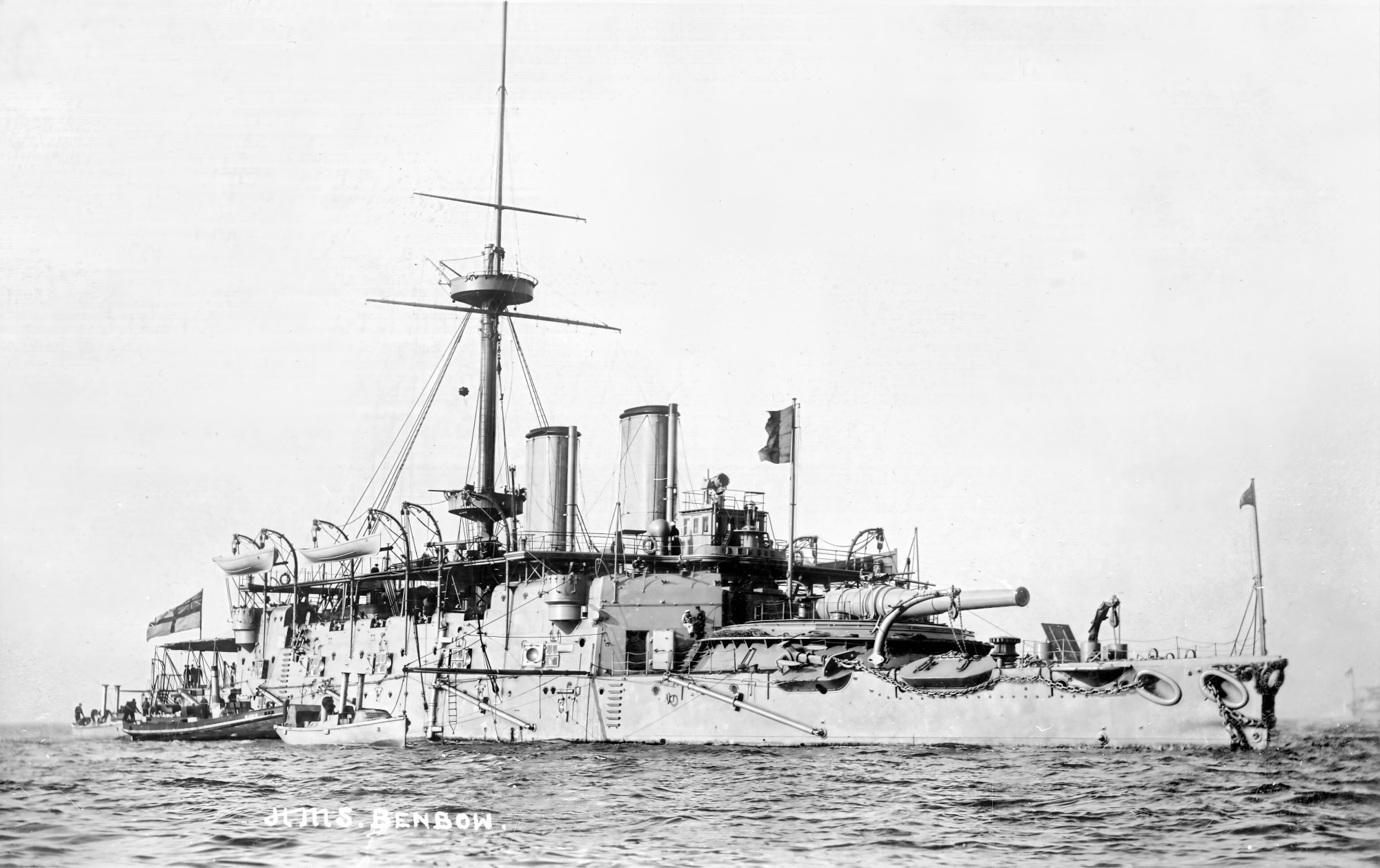 Pancernik barbetowy HMS Benbow Pancernik barbetowy HMS Benbow