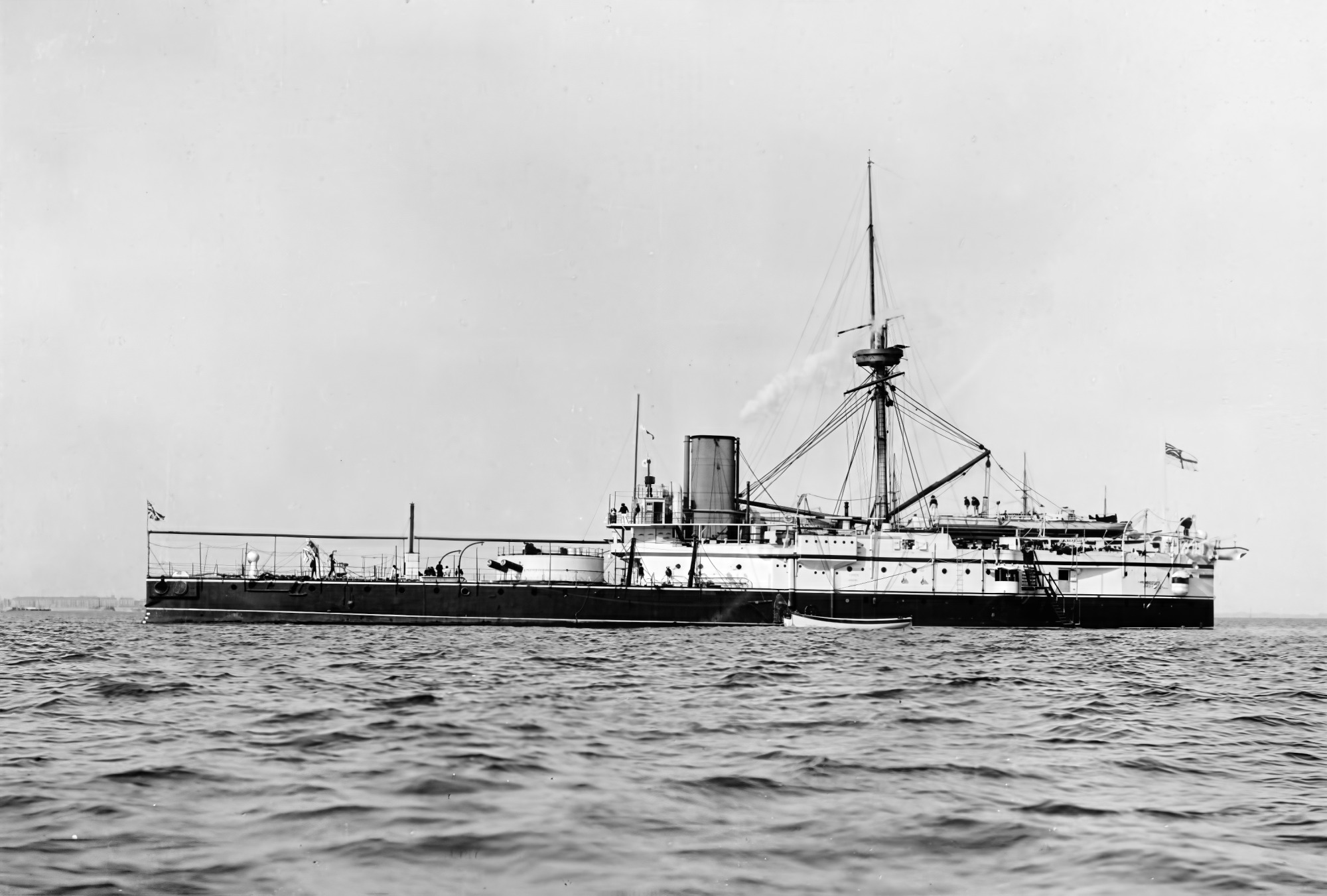 Taranowiec pancerny HMS Conqueror Taranowiec pancerny HMS Conqueror