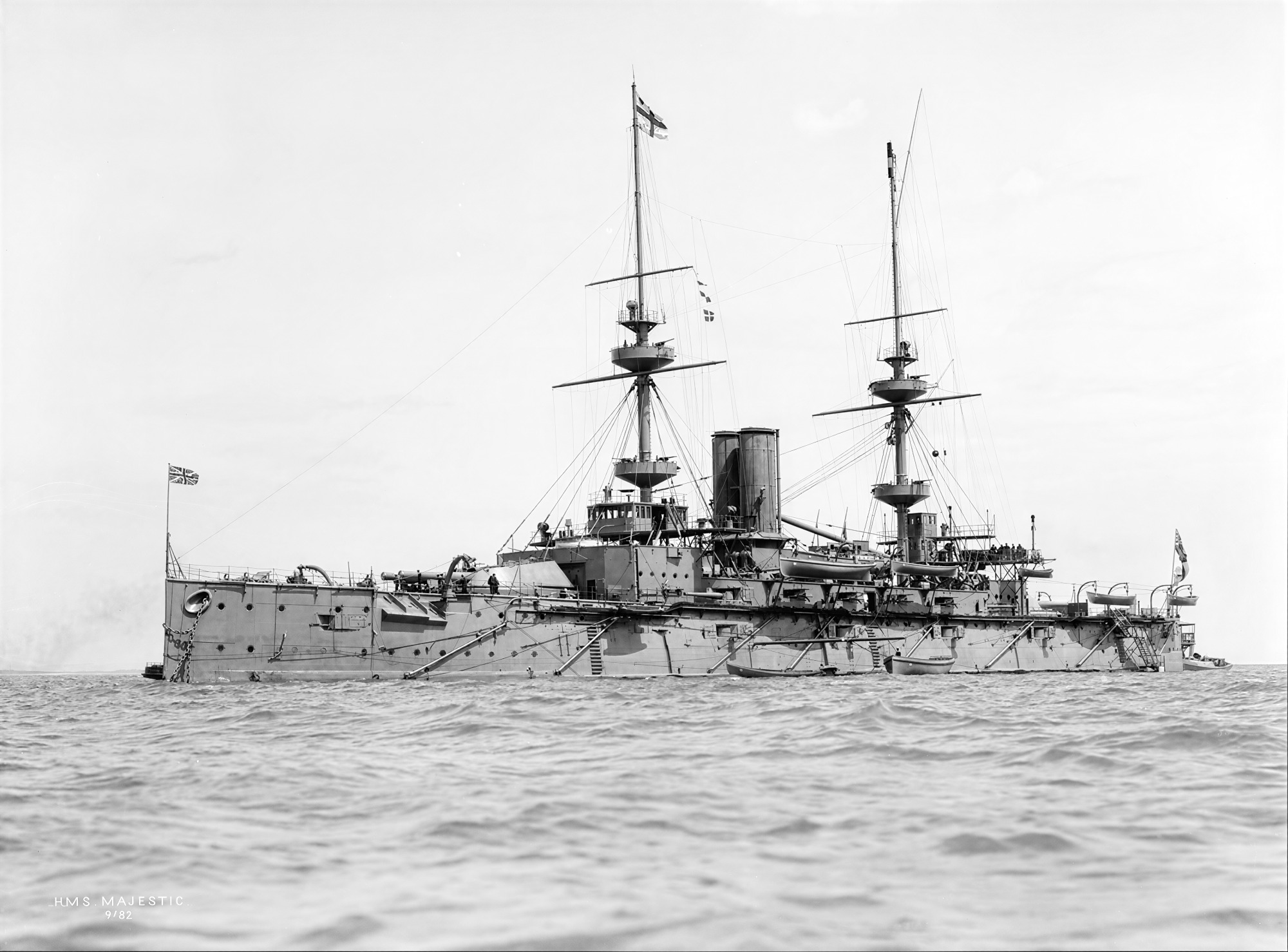 Pancernik HMS Majestic Pancernik HMS Majestic